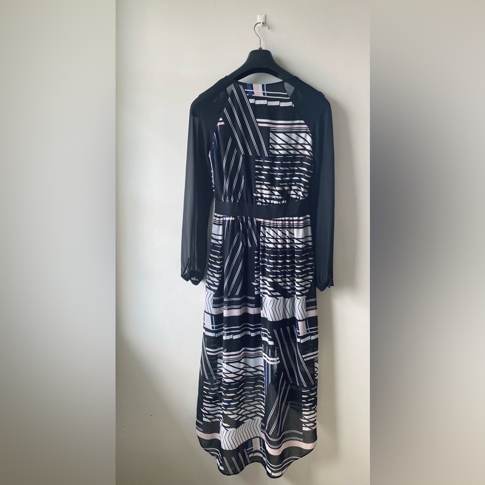 Host pick 🌟 Forever New - wrap front spliced dress / size 8 brand new - Picture 2 of 10